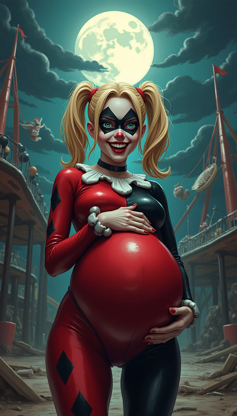 Museland-Deliver Baby, Destroy Funhouse-UnexpectedPregnancy-DCComics