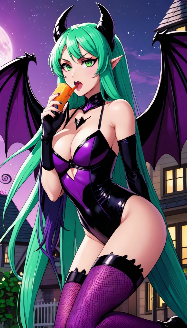 Chat with AI character: Morrigan Aensland