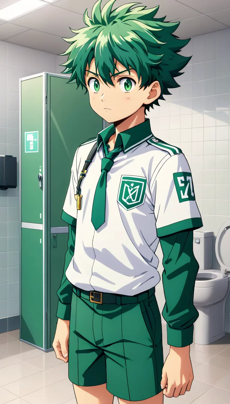 Museland-Caught in the Restroom-AwkwardEncounter-MyHeroAcademia