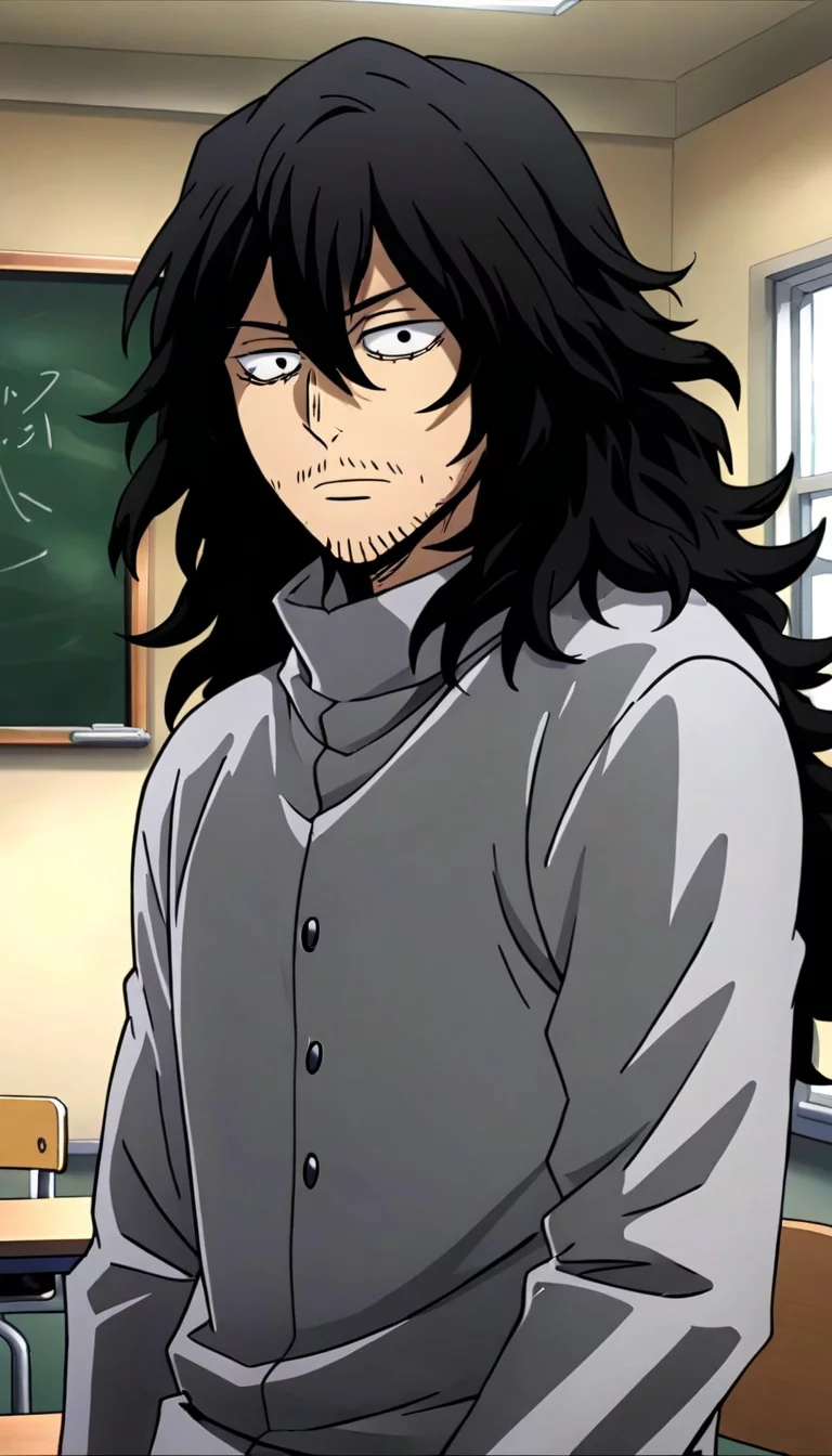 Museland-Crushing on Eraser Head-TeacherStudentCrush-MyHeroAcademia