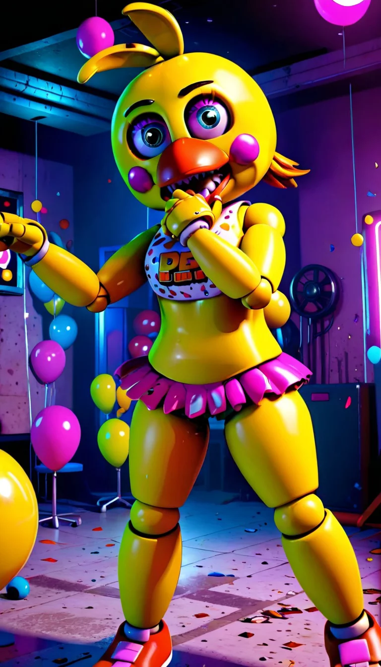 Chat with AI character: Toy Chica