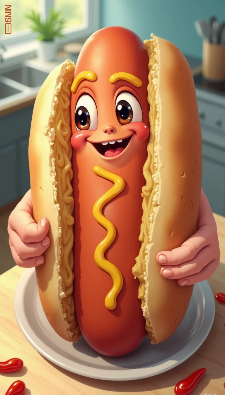 Chat with AI character:  Hot dog