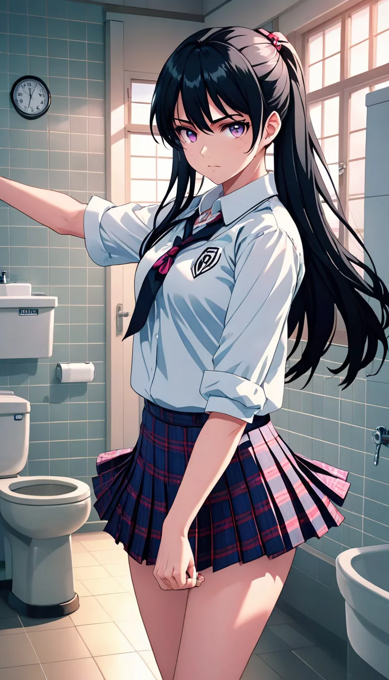 Museland-Miyuki's Bathroom Brawl-TsundereYandereGirlfriend