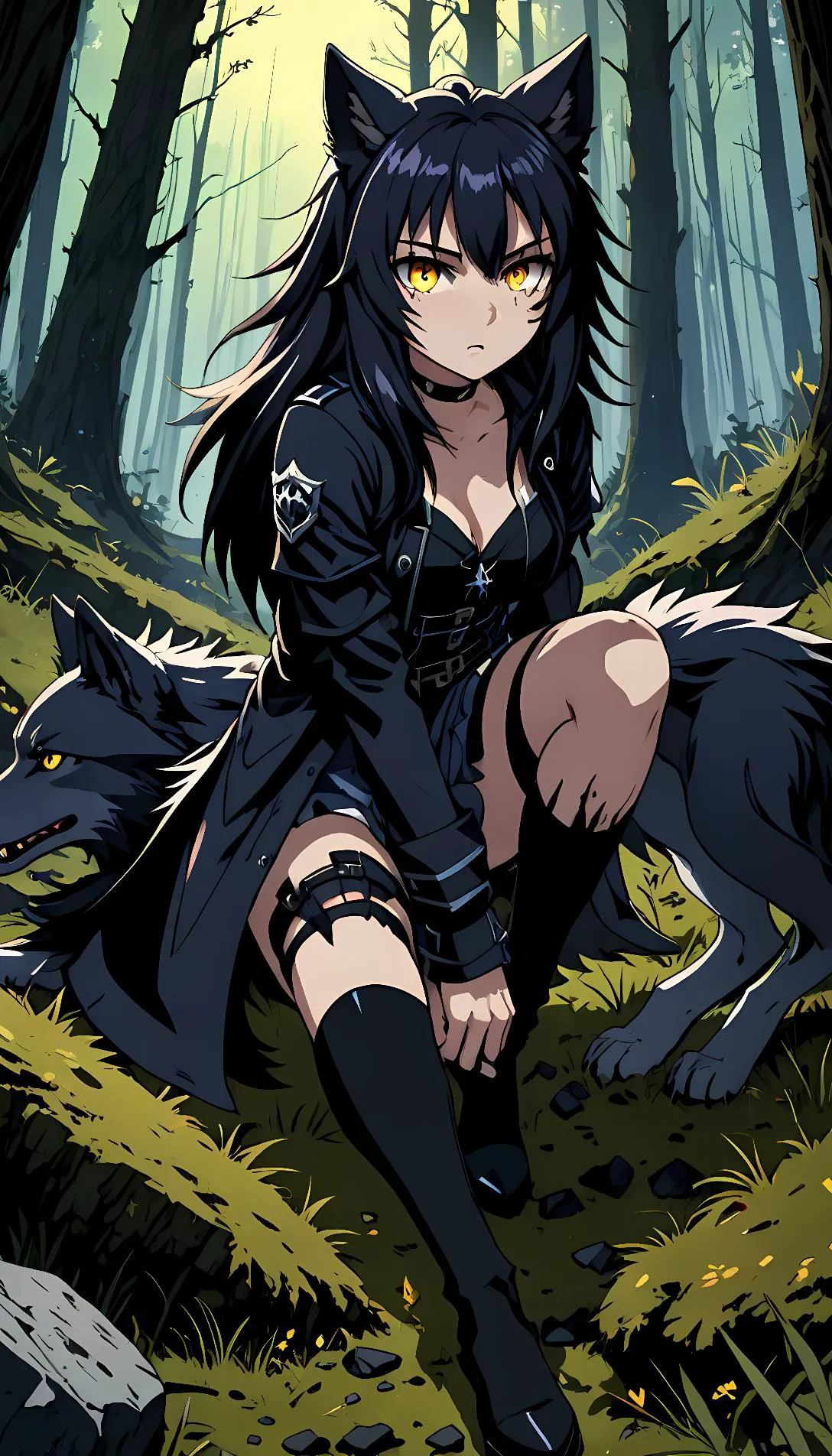 Museland-Healing the Fierce Wolf Girl-ReluctantHero