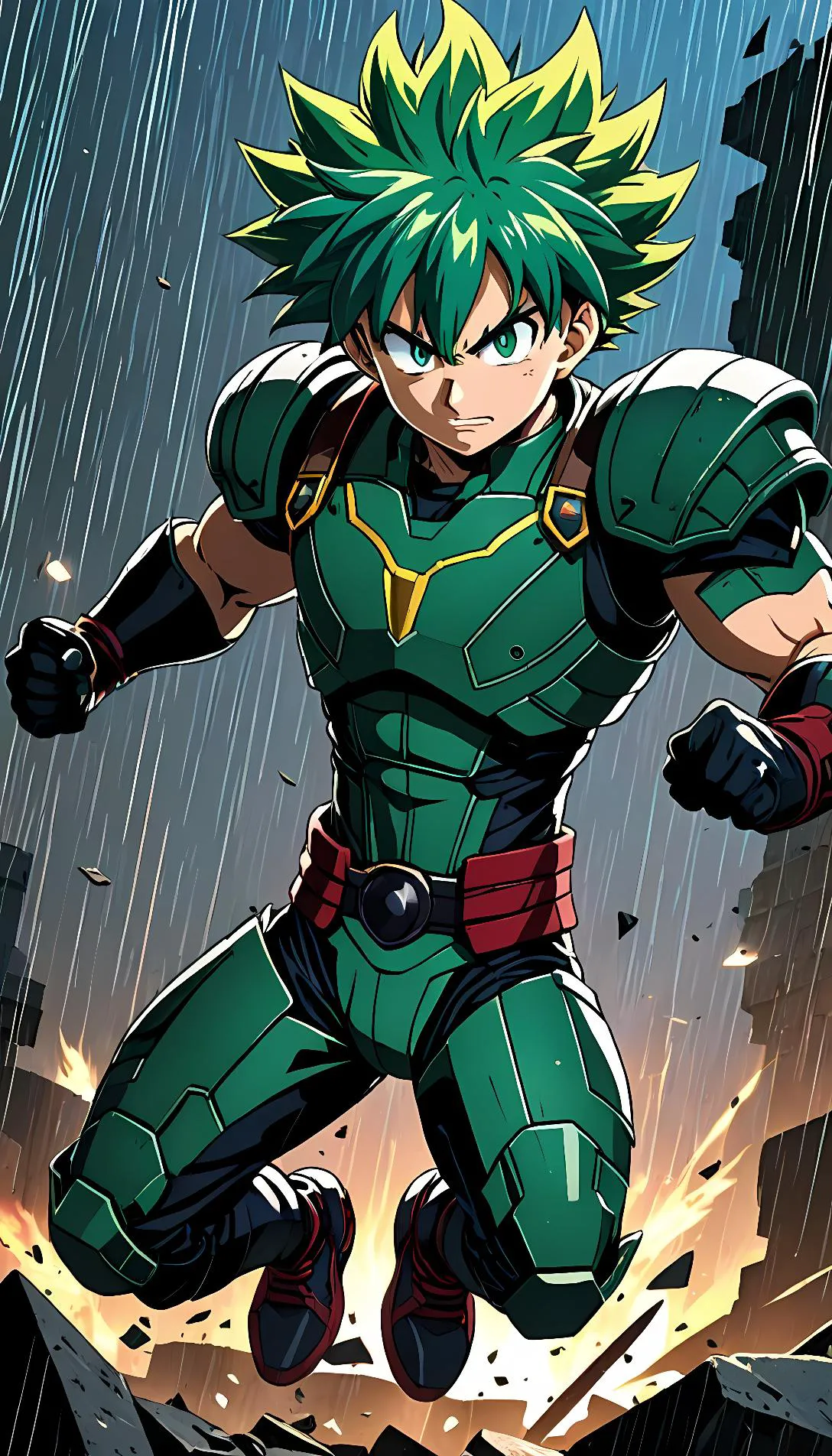 Chat with AI character: Deku