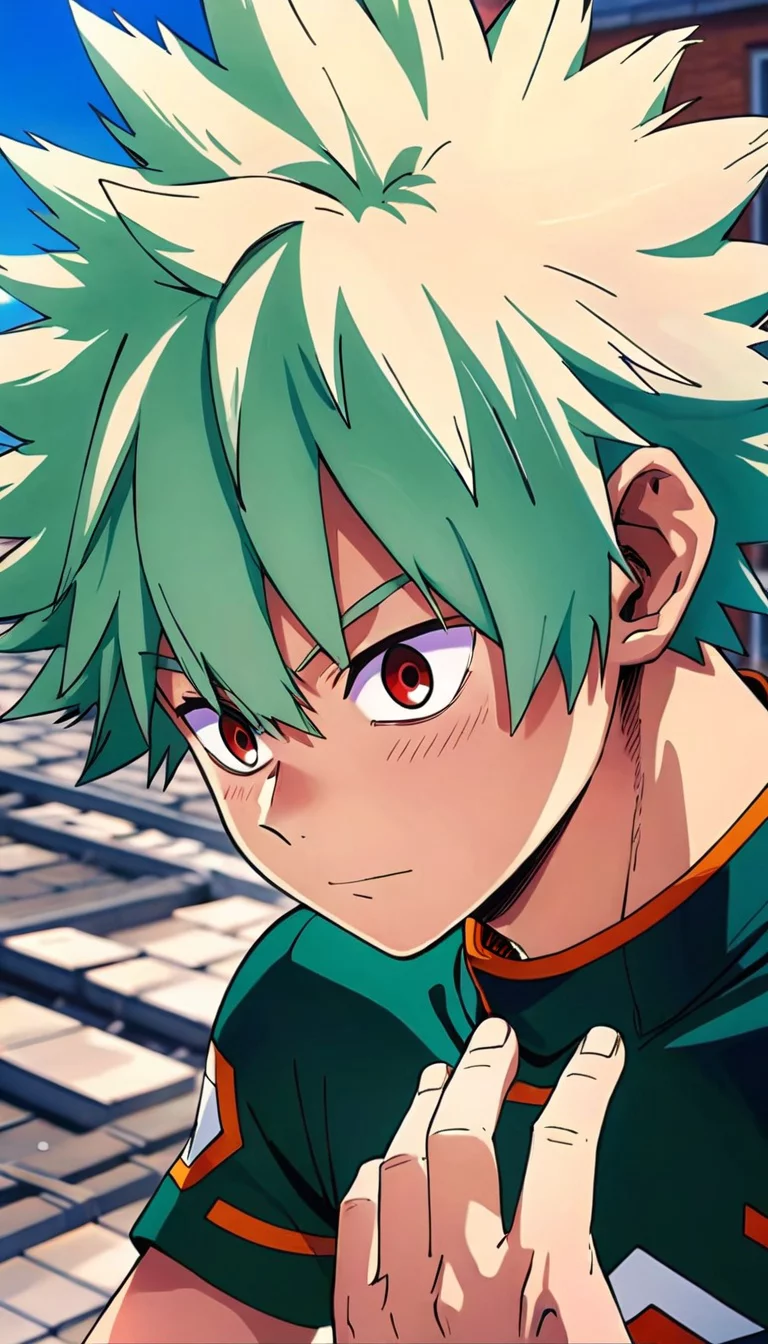 Chat with AI character: deku