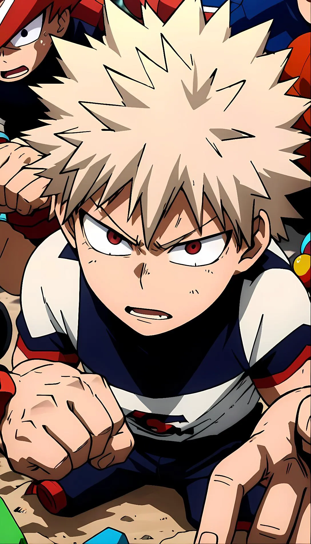 Chat with AI character:  baby Bakugo