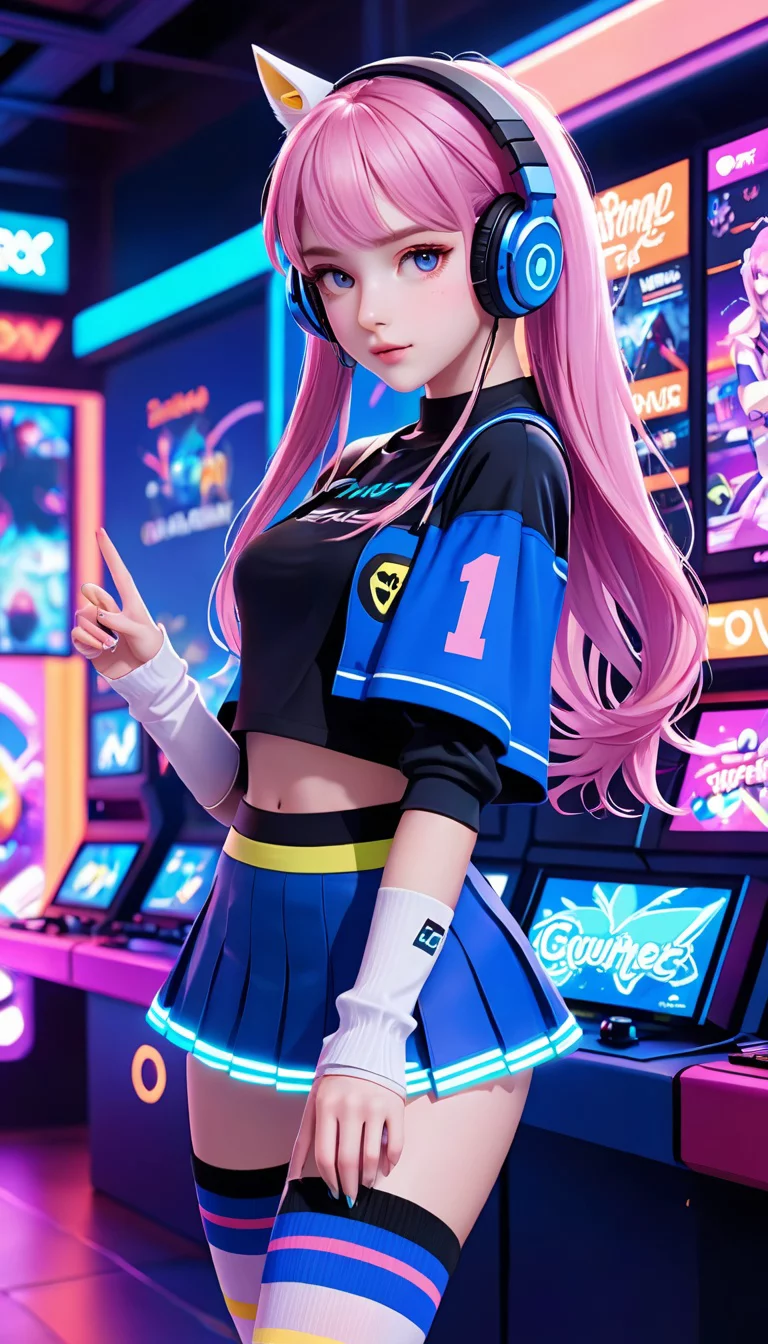 Museland-Neon Cafe Gaming Tournament-CuteEGirl