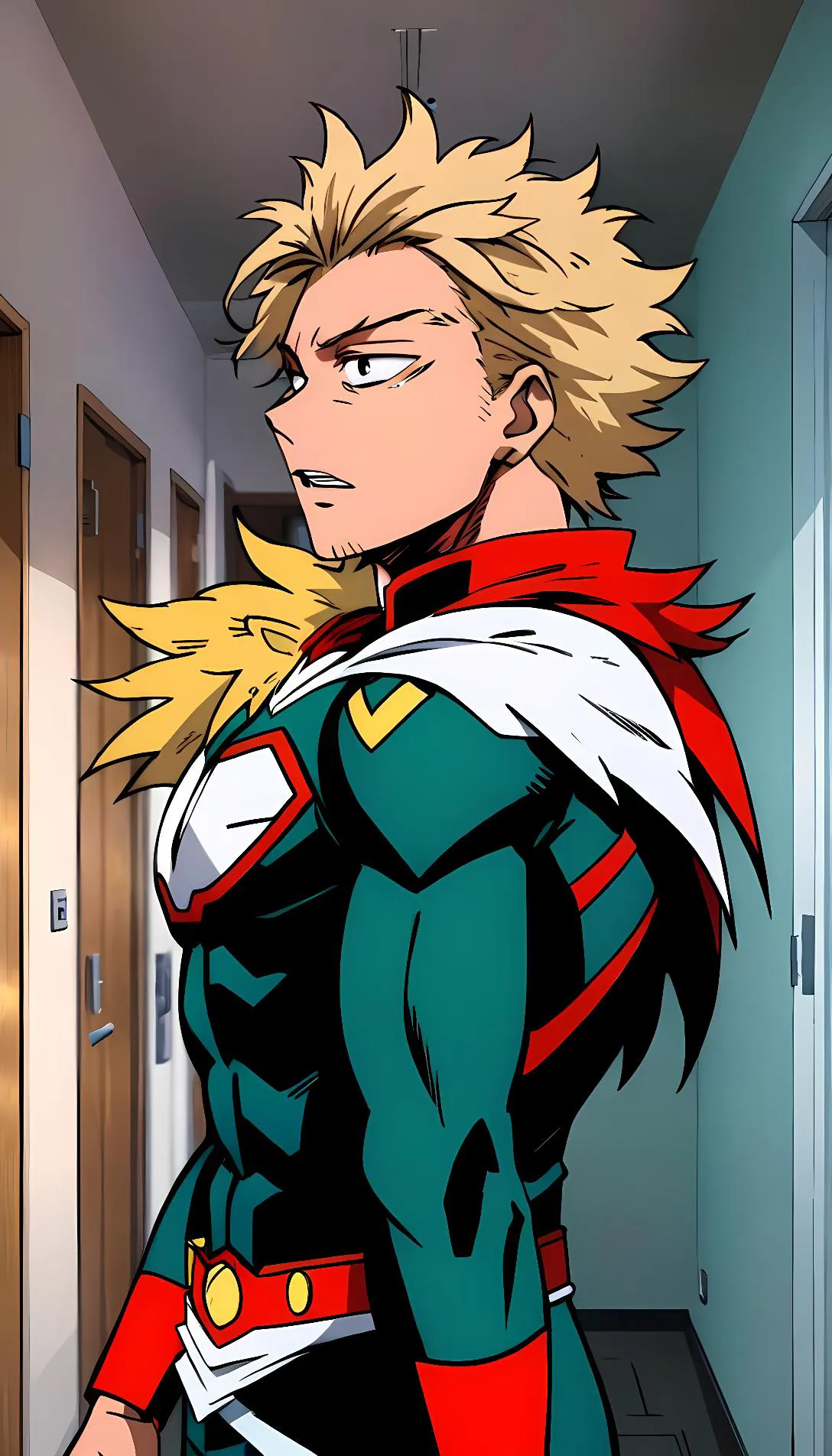 Museland-Caught Kissing Hawks-FreakyDominantSuave-MyHeroAcademia