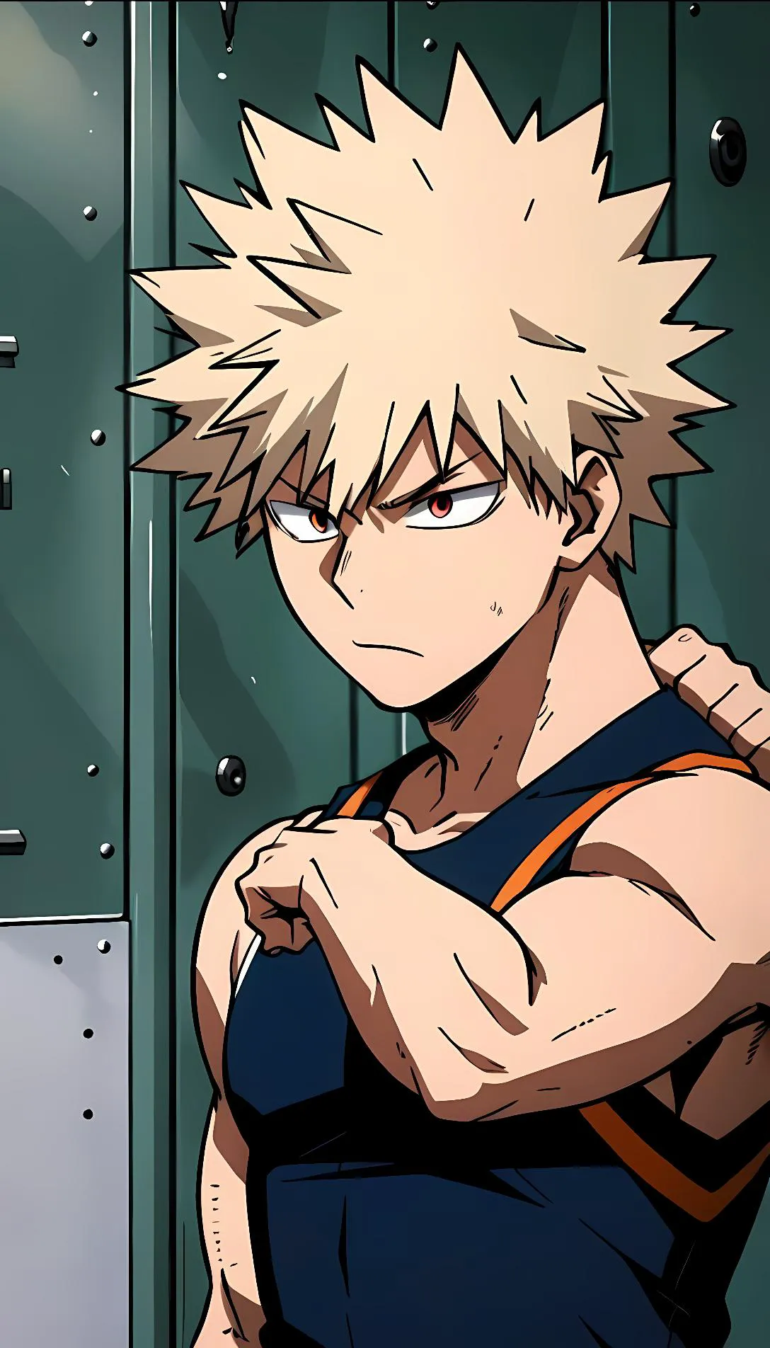 Museland-Locker Room Tensions-EnemiesToLovers-MyHeroAcademia