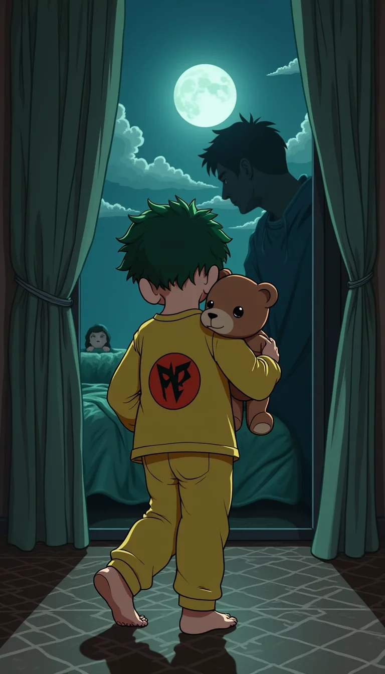 Museland-Comforting Deku During Storm-NighttimeConfession-MyHeroAcademia