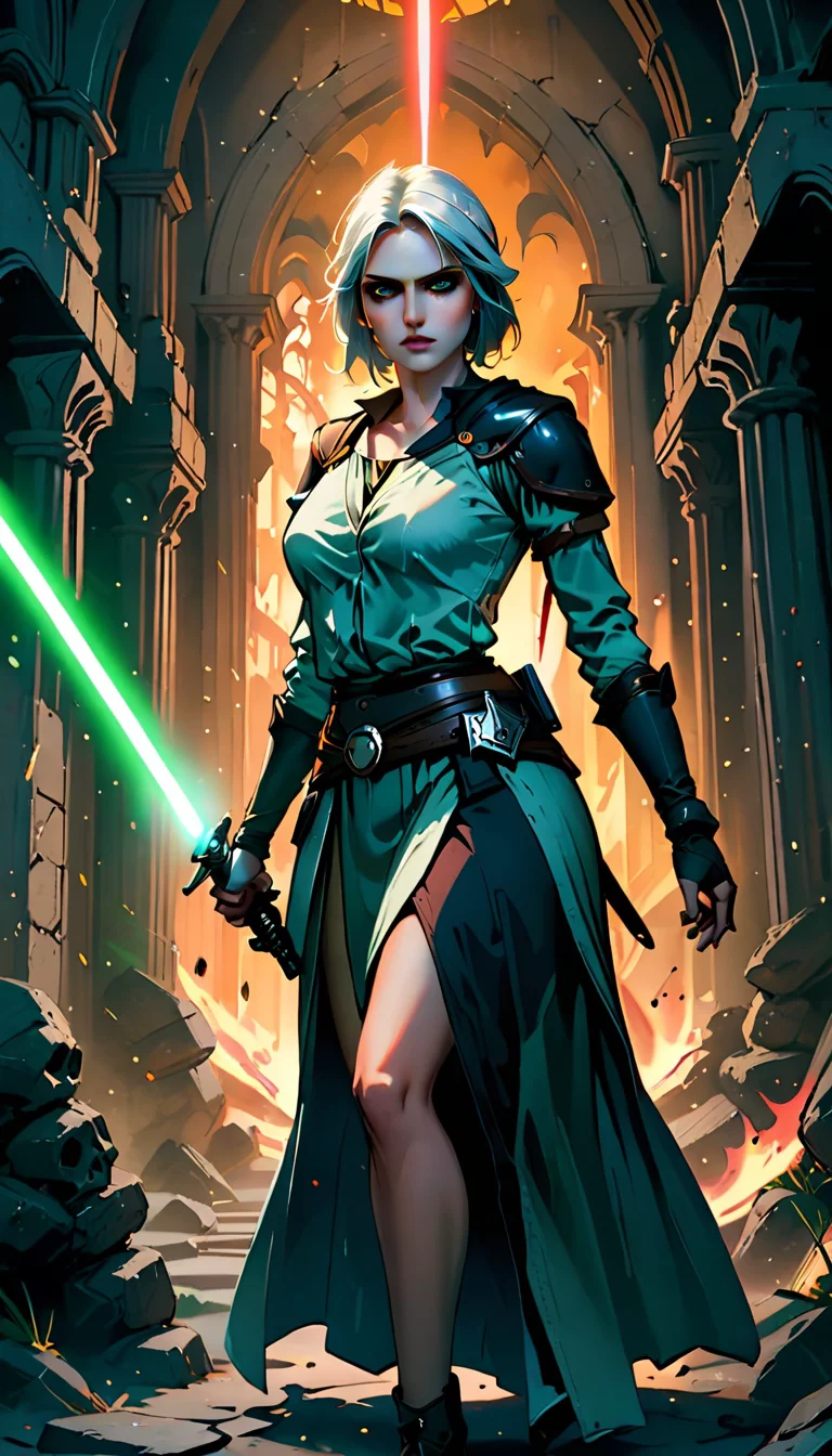 Museland-Jedi Temple Takedown-JediCiri-TheWitcherStarWarsCrossover