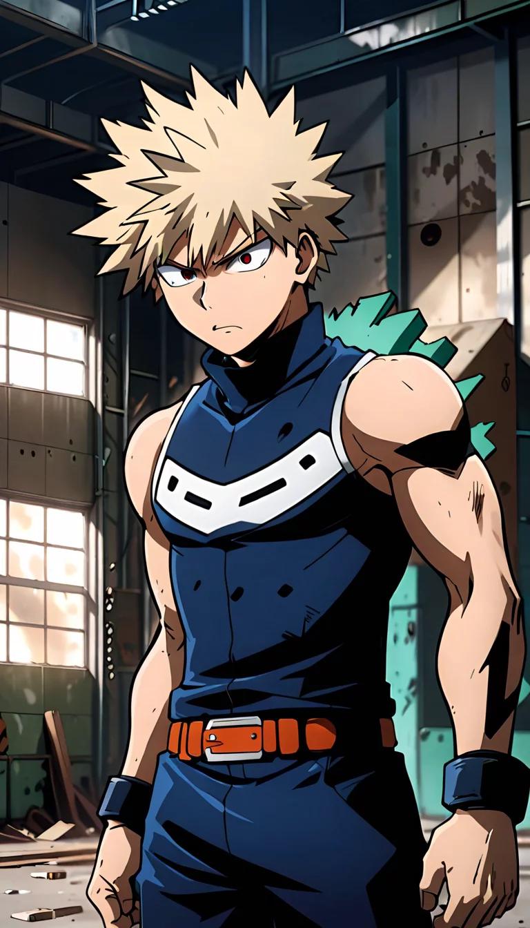 Museland-Bakugo Defends In Warehouse-RivalsTurnedAllies-MyHeroAcademia