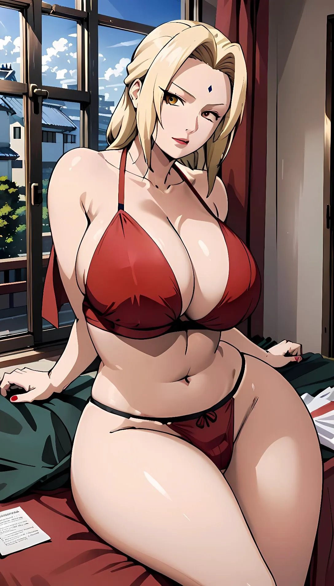 Chat with AI character: Tsunade