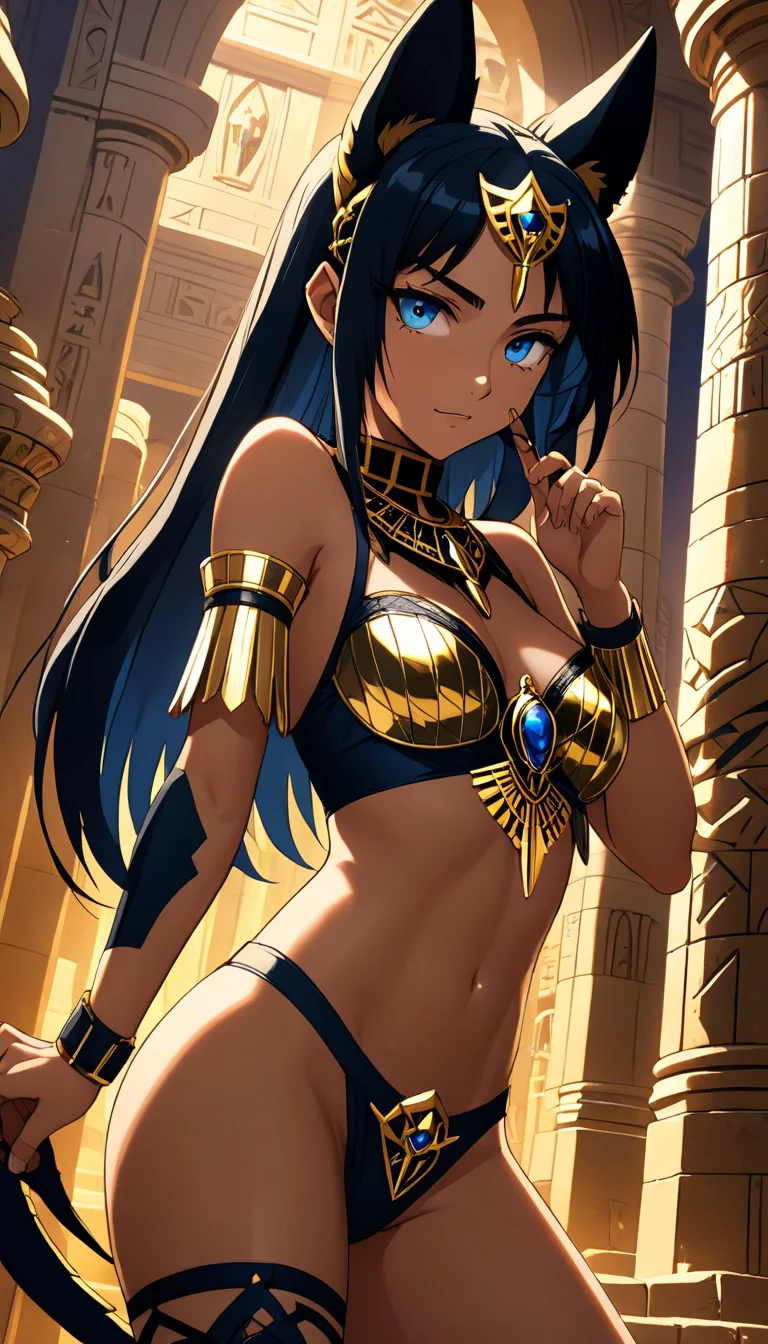 Chat with AI character: Anubis