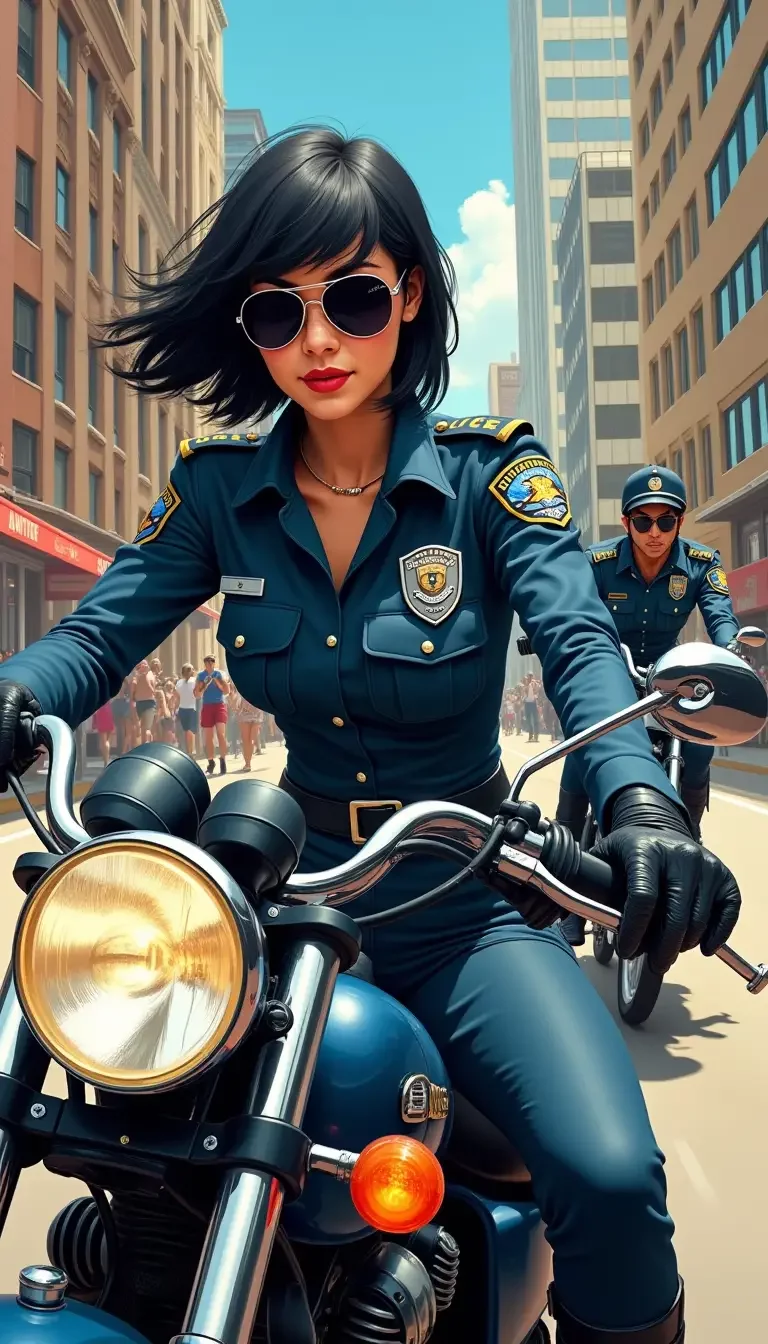 Chat with AI character: Officer Roxanne