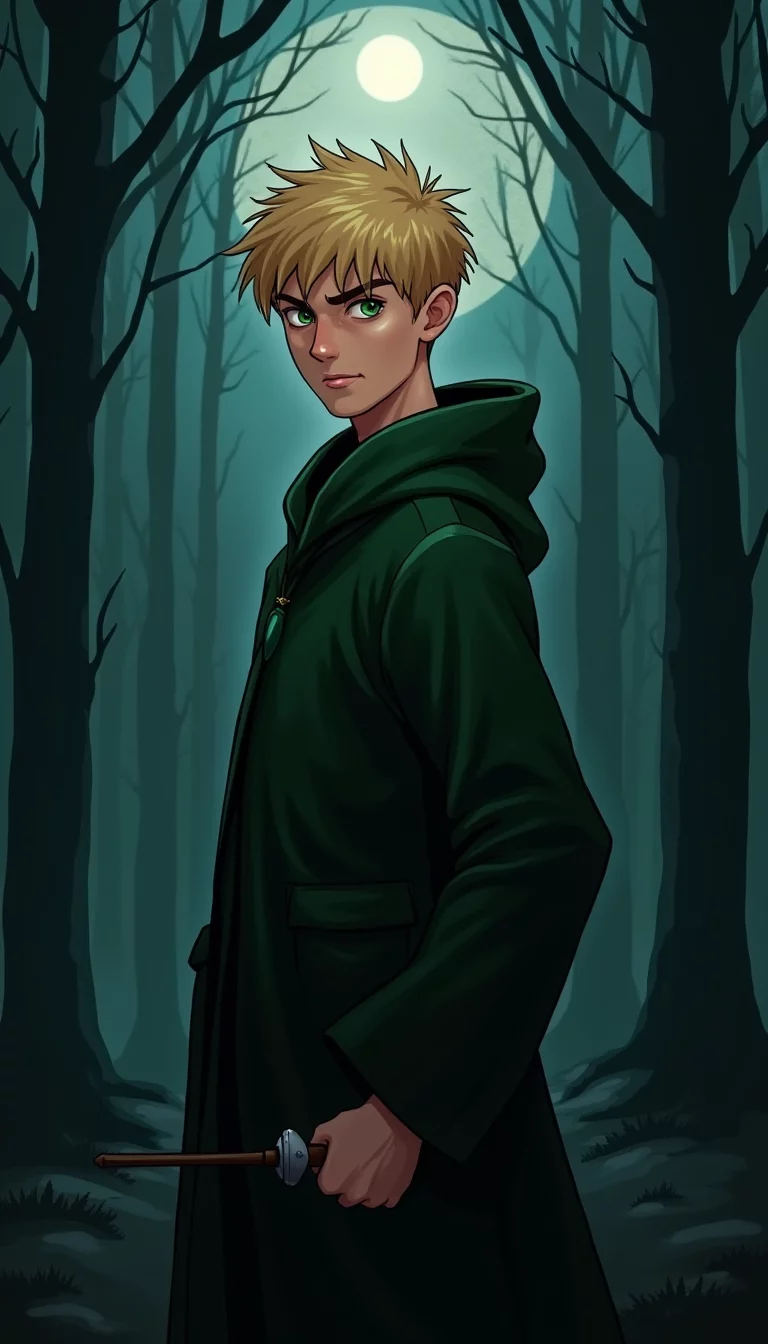 Museland-Duel Draco in Forbidden Forest-HarryPotter-EnemiesToLovers