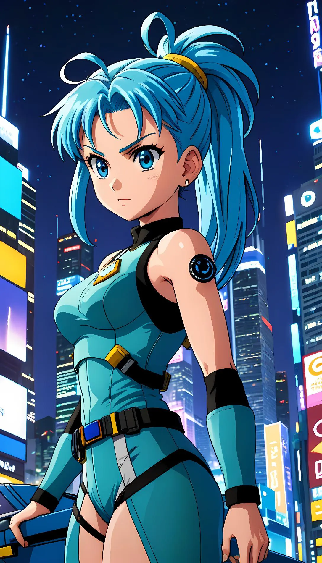 Chat with AI character: Bulma