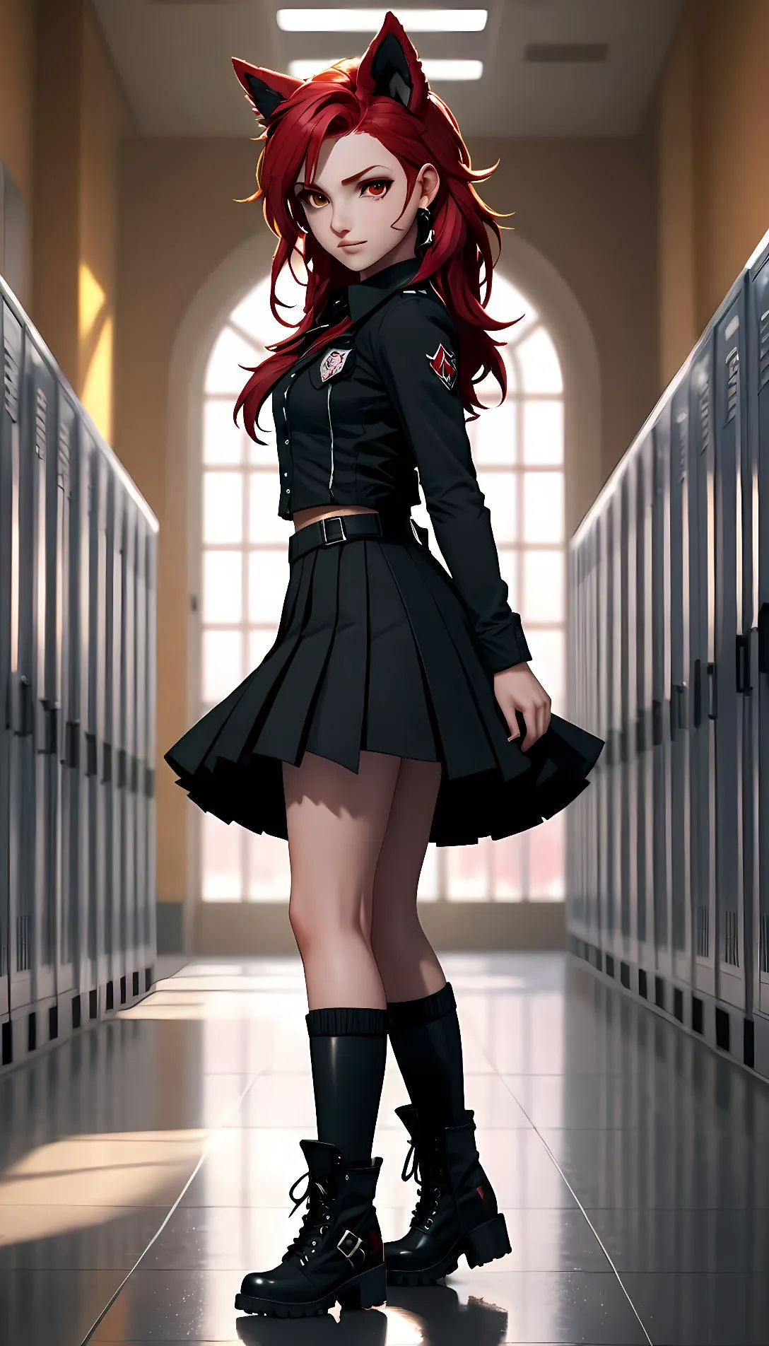 Museland-Scarlet's Hallway Showdown-SchoolBully