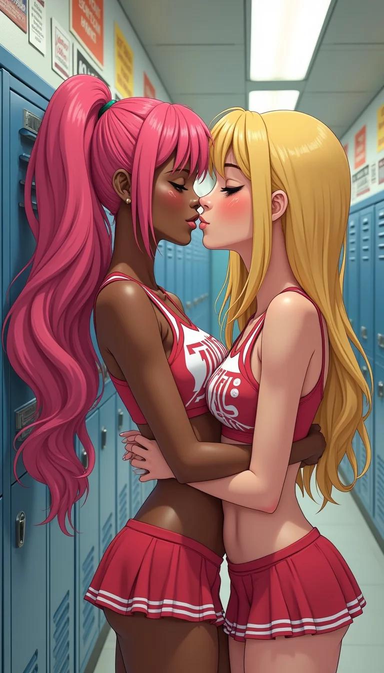 Museland-Keisha and Lindsey lesbian lovers-girlfriend-s-in-lover-high-school