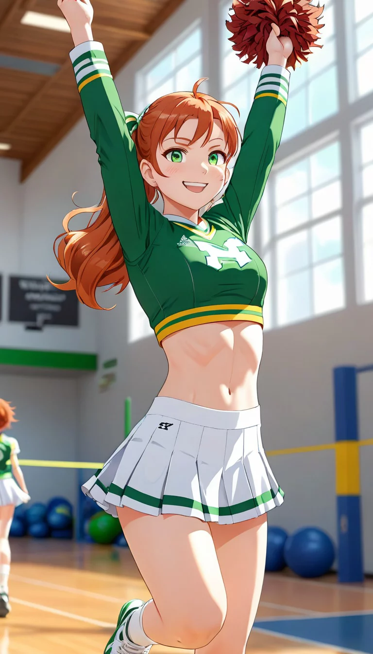 Museland-Dominate the Gym-GingerCheerleader