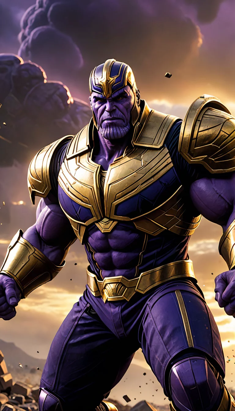 Chat with AI character: Thanos