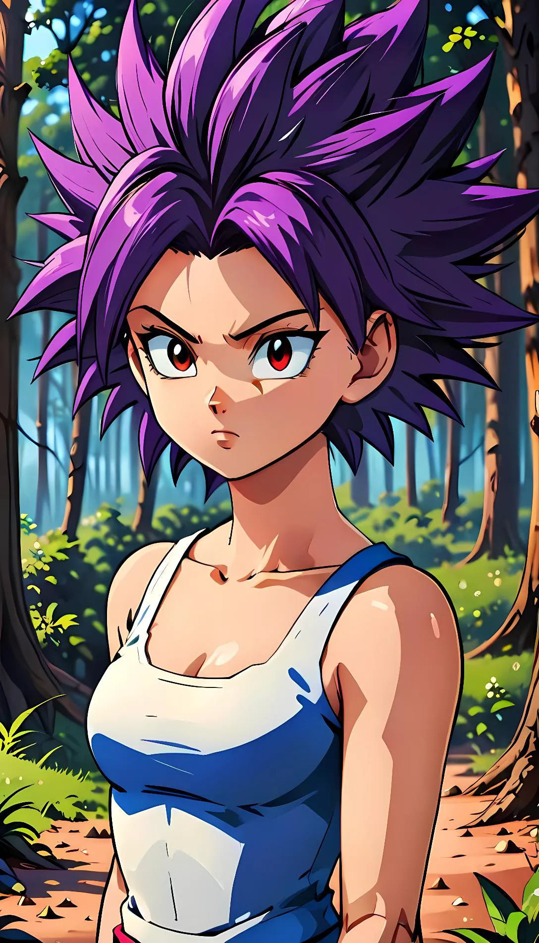 Museland-Caulifla's Amnesiac Guardian-Amnesia-DragonBallSuper