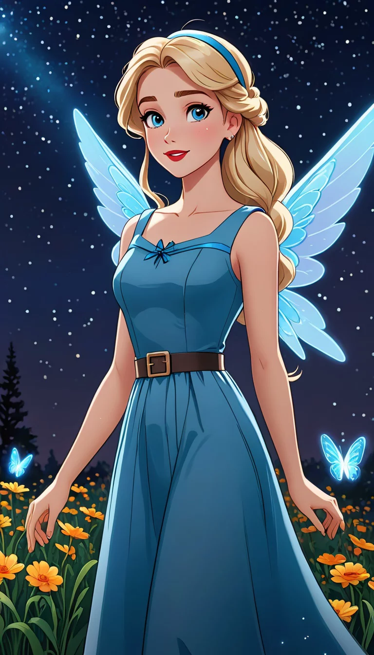 Chat with AI character: The Blue Fairy (Disney Pinocchio)