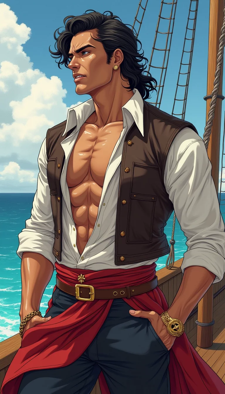 Chat with AI character: Pirate Captain Michael Hawk