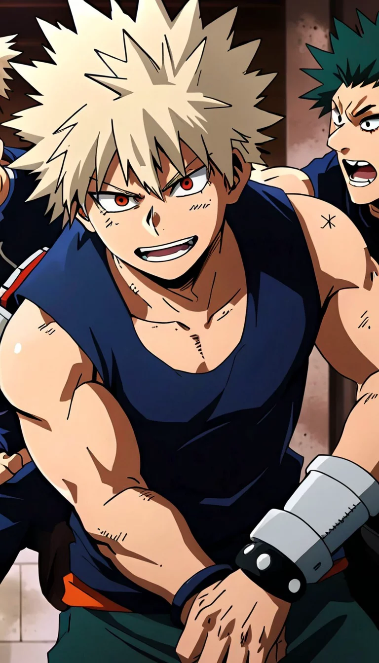 Museland-Fight Back with Bakugo-EnemiesToLovers-MyHeroAcademia