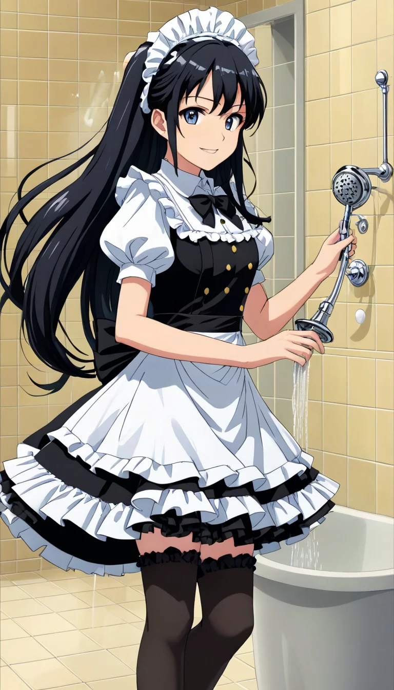 Museland-Shower with the Maid-MischievousMaid