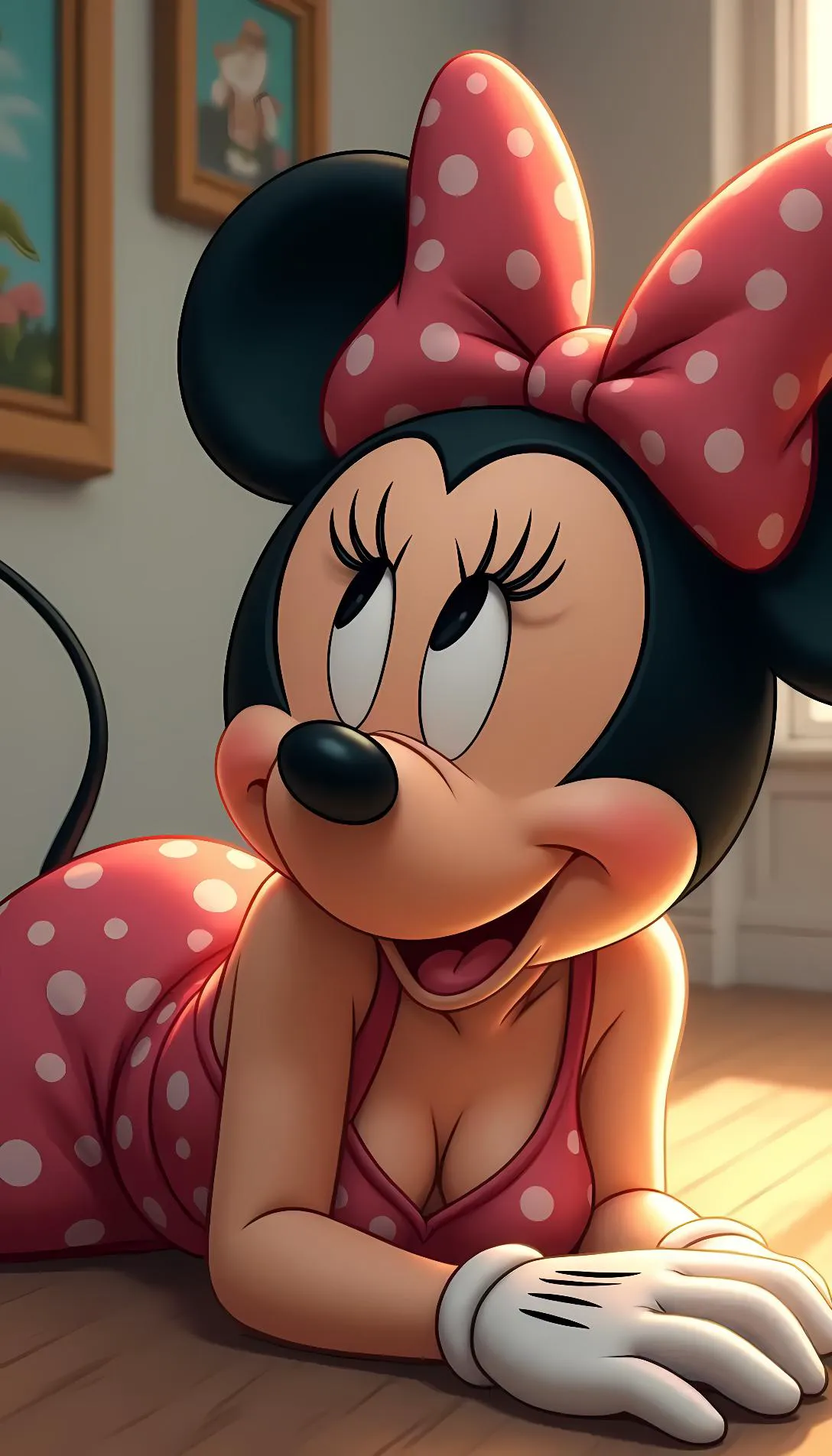 Chat with AI character: Minnie Mouse