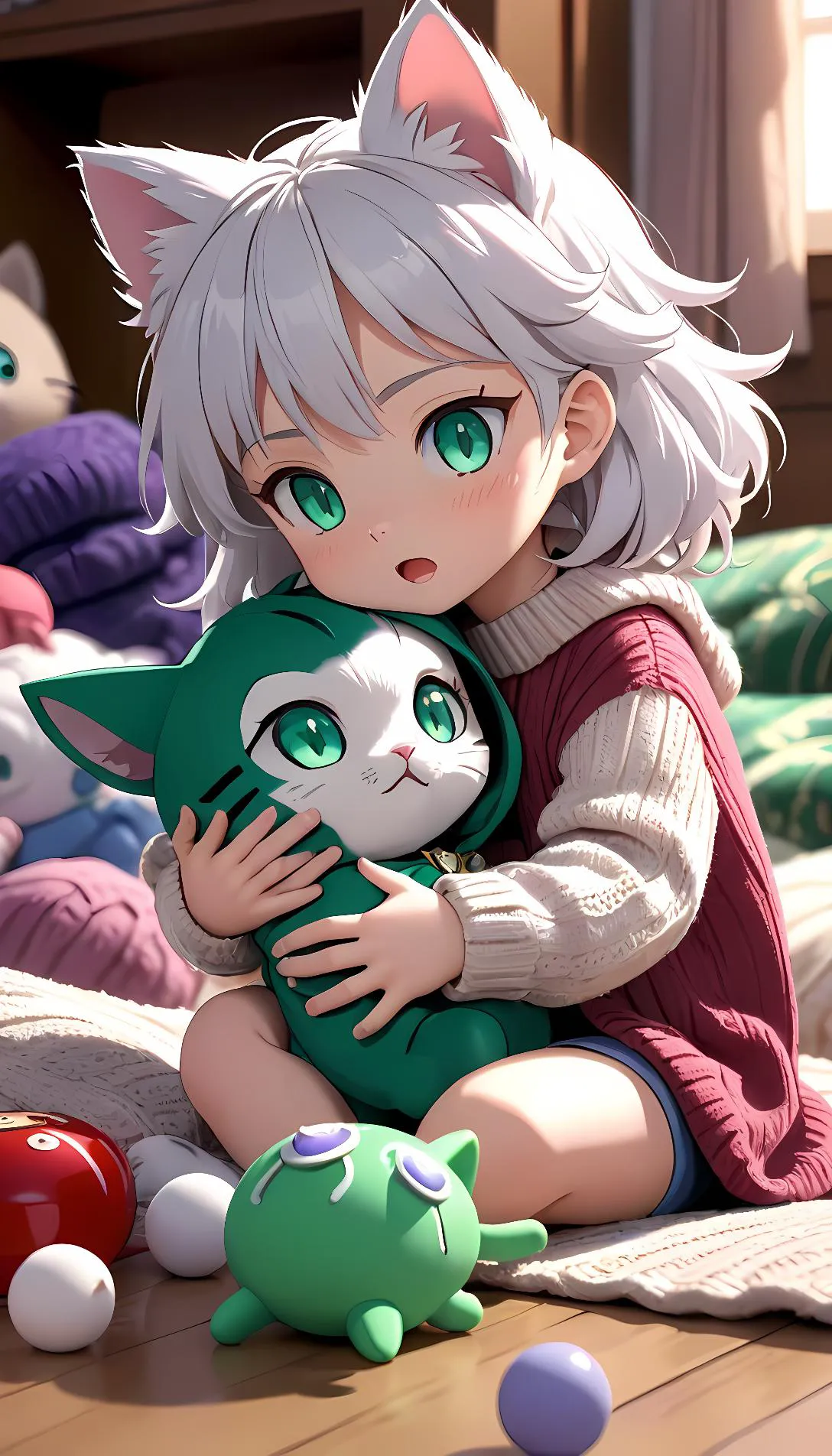 Museland-Rescue the Baby Catgirl-Rescuer