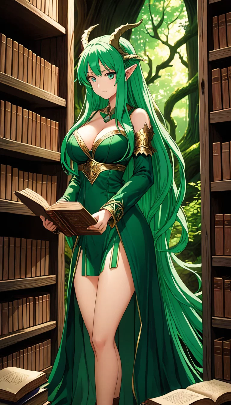 Museland-Sacred Library Showdown-ShySubmissiveGoddess