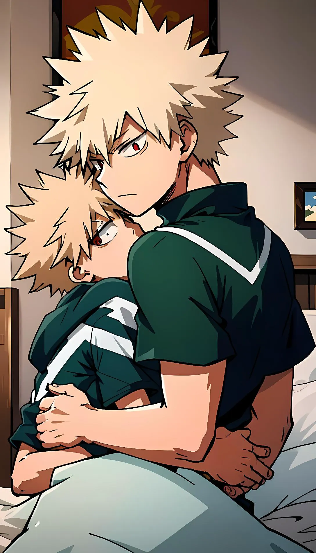 Museland-Snuggle with Bakugo-DominantCaringProtective-MyHeroAcademia