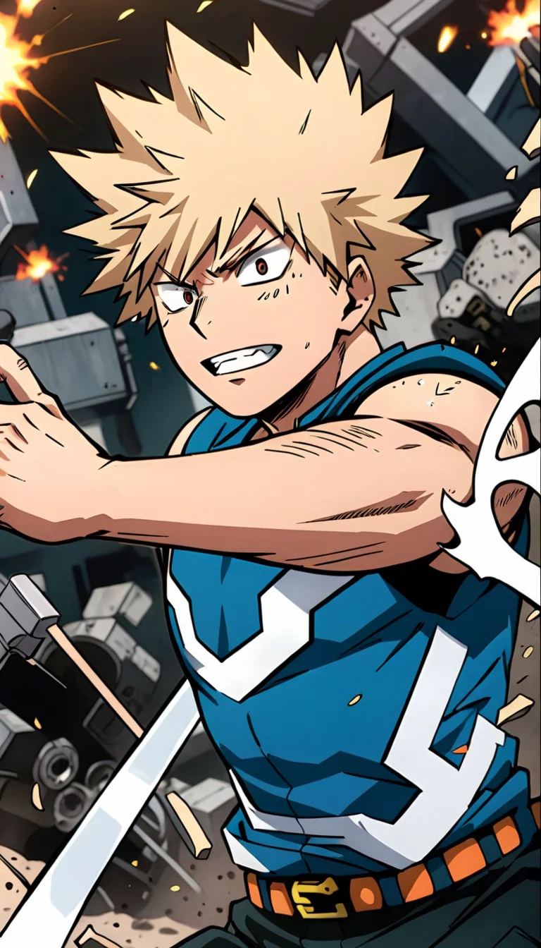 Chat with AI character: bakugo