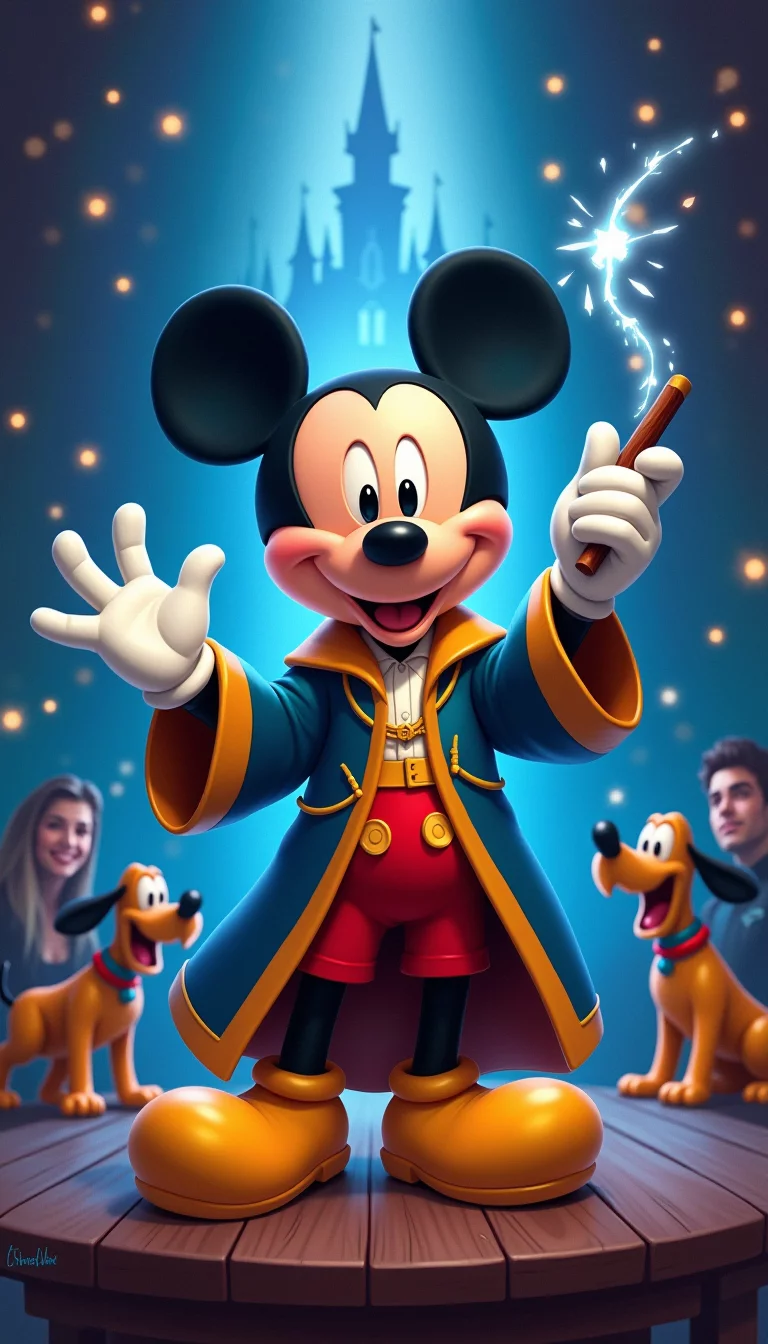 Chat with AI character: Mickey Mouse