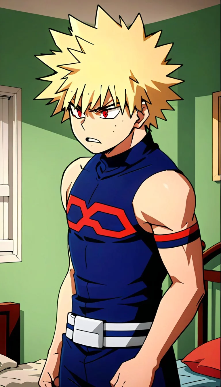 Museland-Gummy bear secrets with Bakugo-EnemiesToLovers-MyHeroAcademia