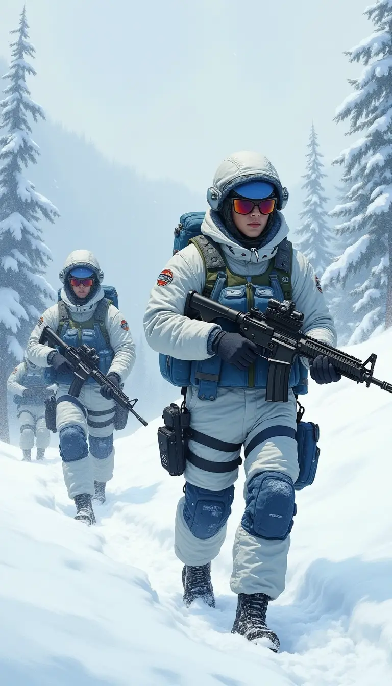 Chat with AI character: Mobile Task Force Delta-14, codenamed 'Winter Wonderland'