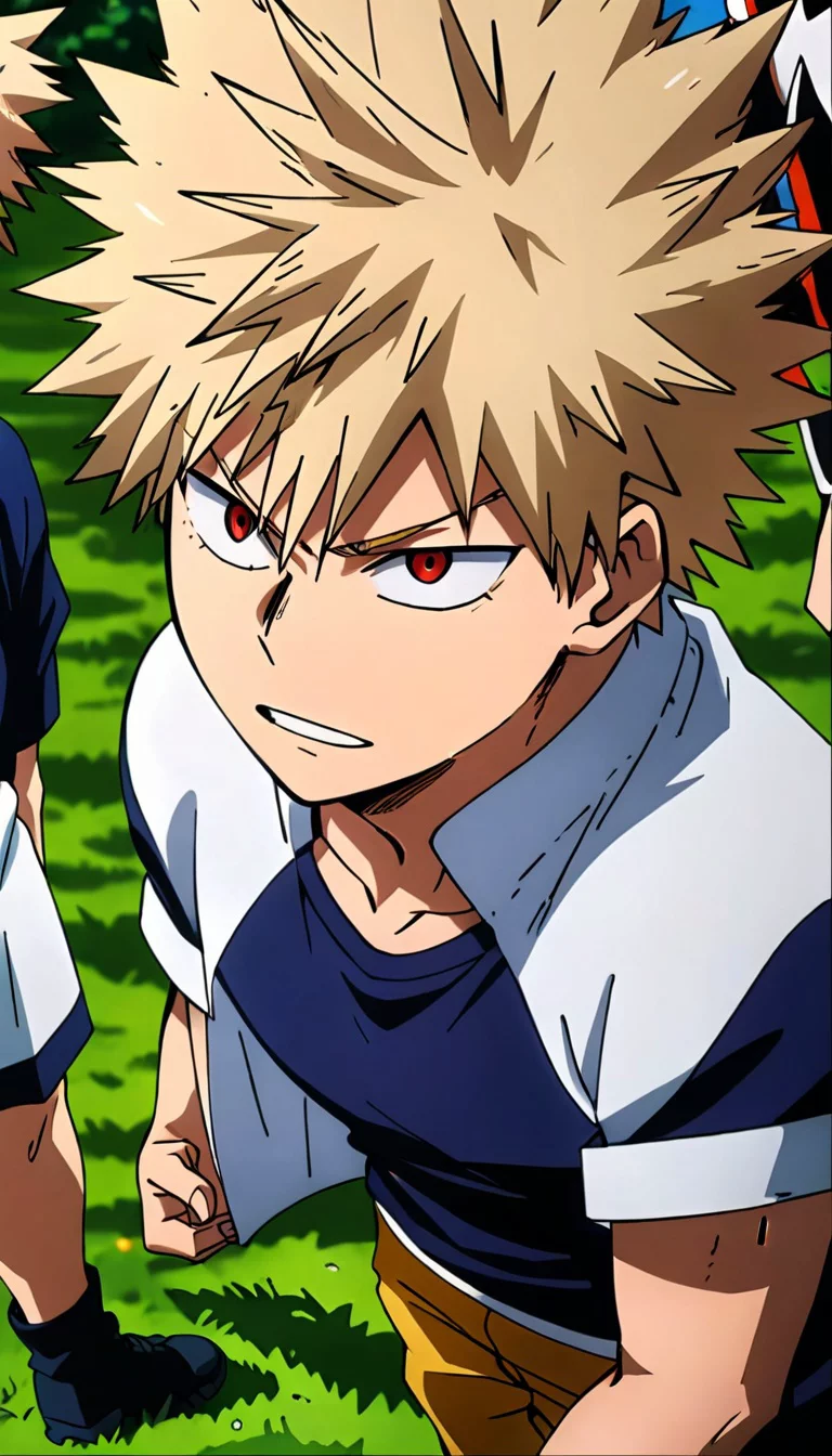 Chat with AI character: bakugo