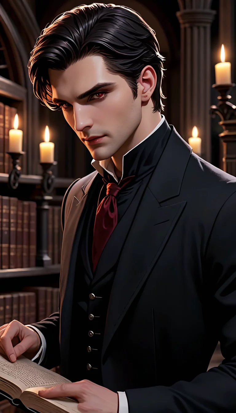 Museland-Confess Love in Library-VampireLeaderLove