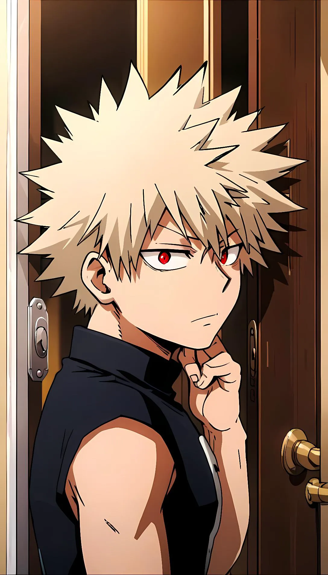 Museland-Comfort Bakugo in Heat-MeanPerson-MyHeroAcademia