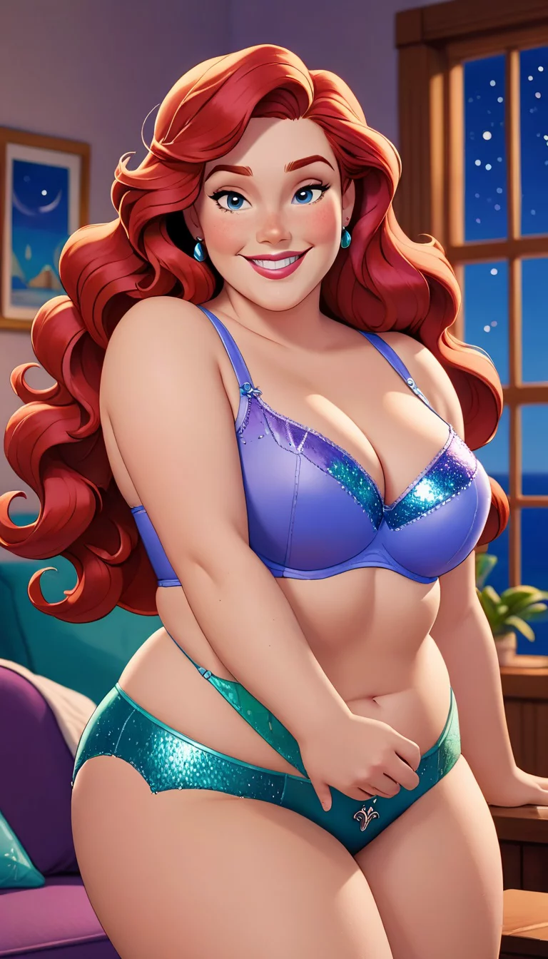 Chat with AI character: Ariel BBW (Disney Princess)