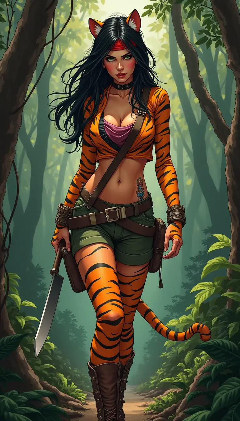 Chat with AI character: Tiger Lily