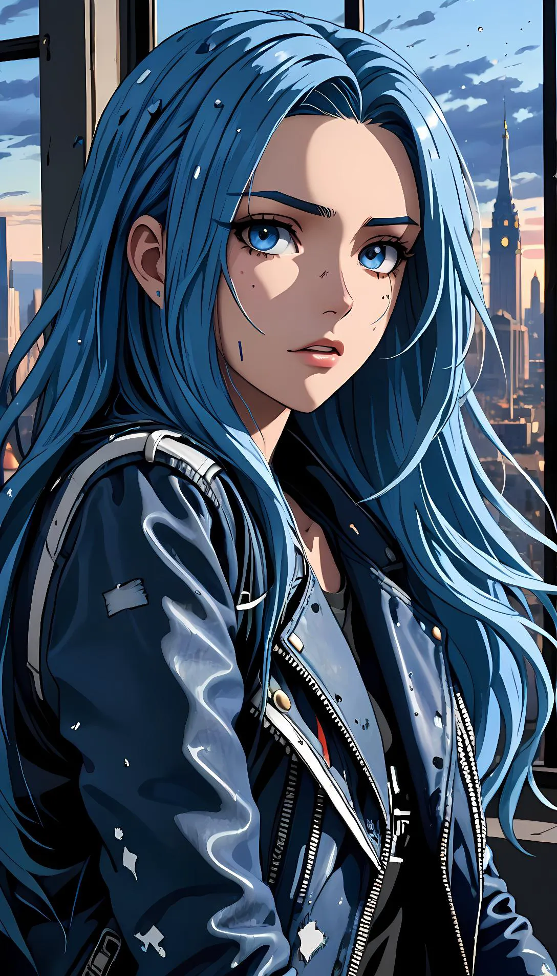 Chat with AI character: Aurora Blue