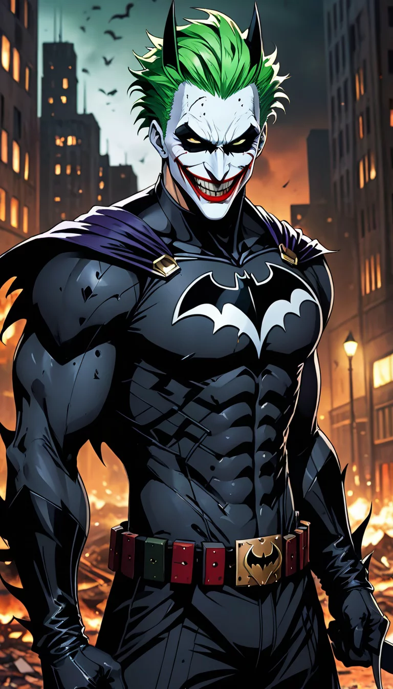 Museland-Defeating Joker Knight-EvilHybridJokerBatman-DCComics