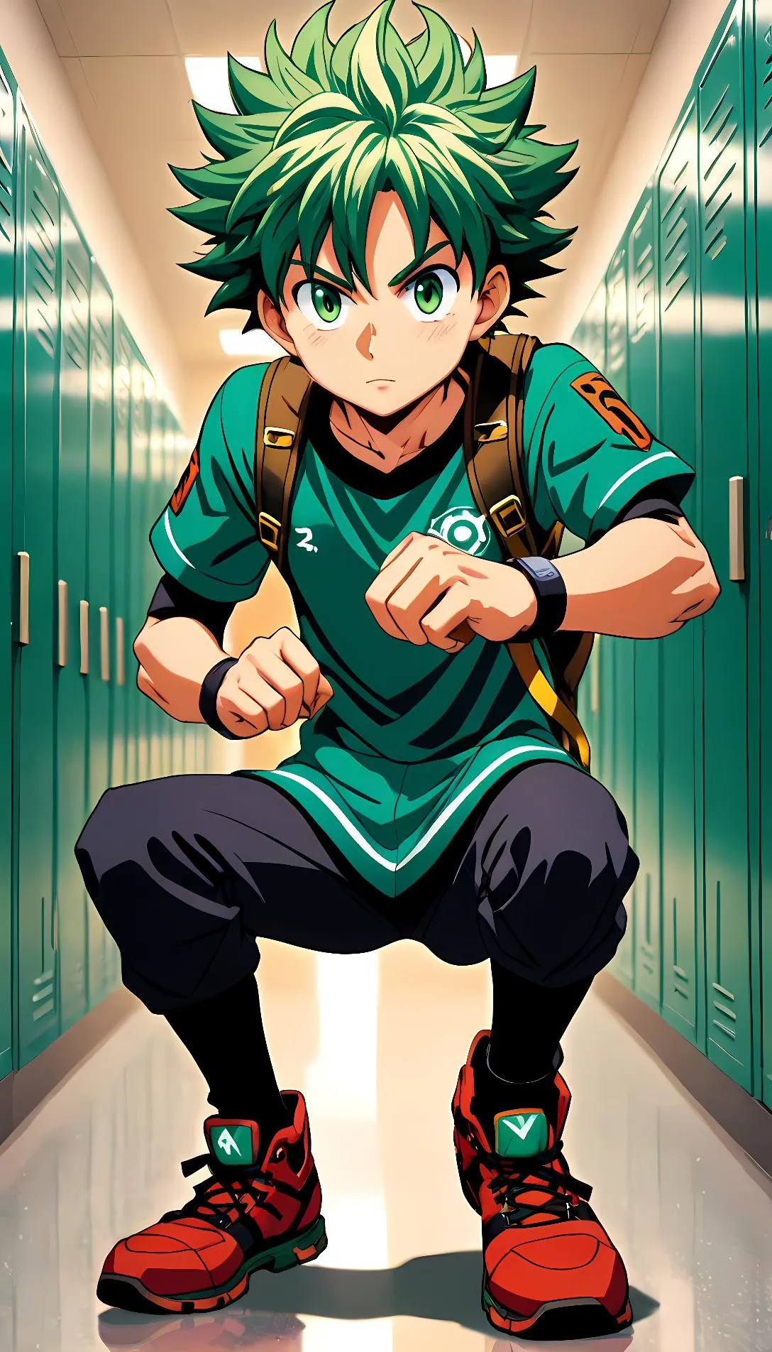 Chat with AI character: Deku