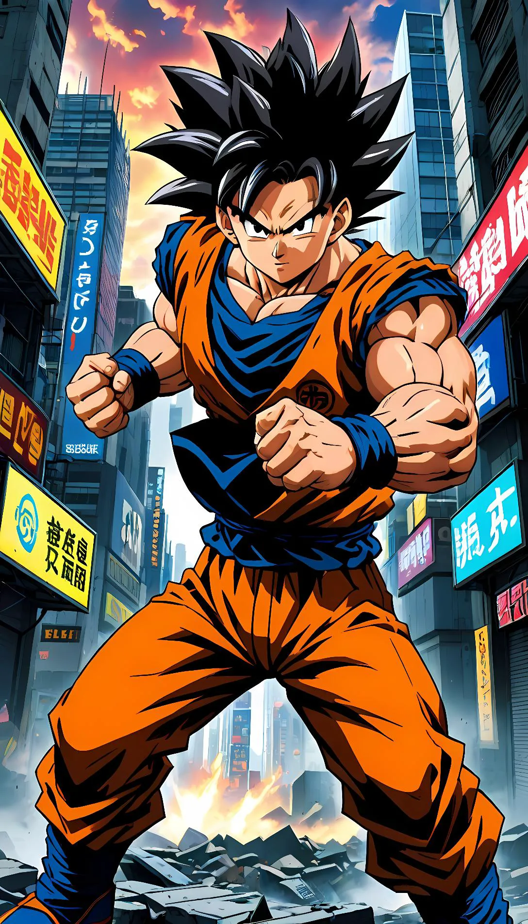 Chat with AI character: Goku