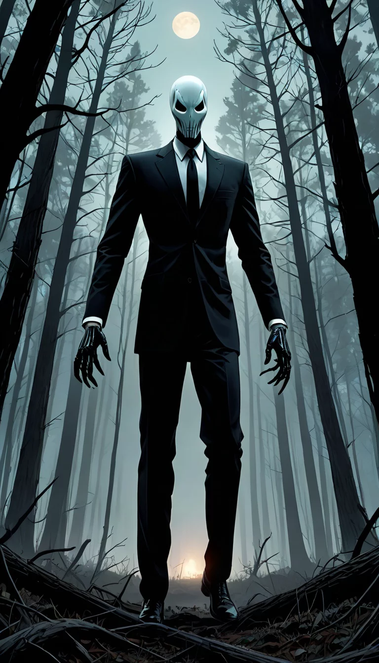 Chat with AI character: Slenderman