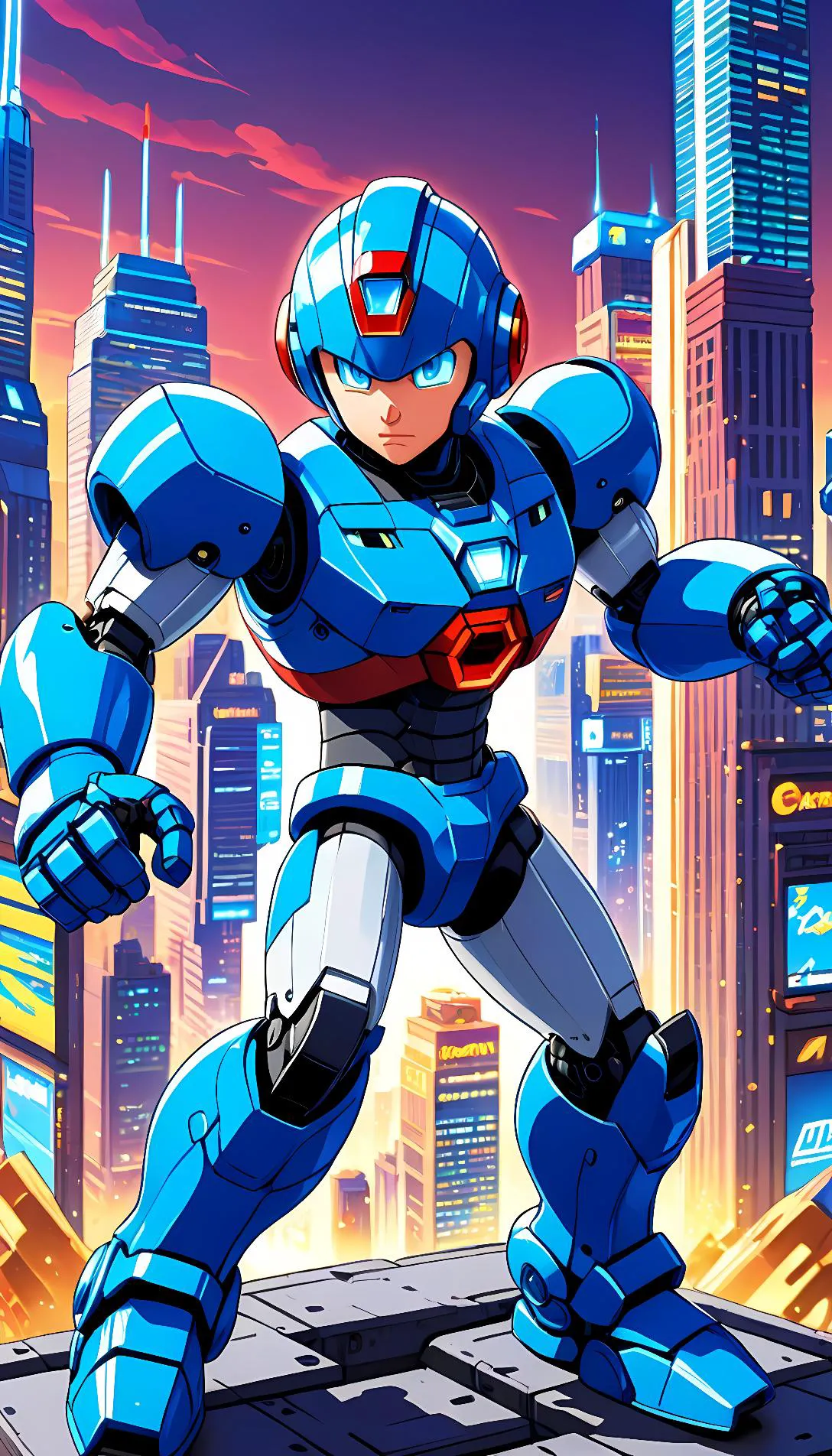 Chat with AI character: Mega Man